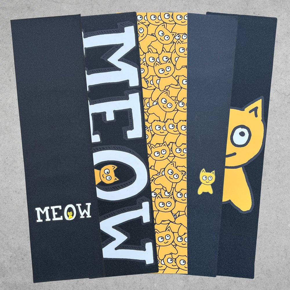 GRIPTAPE & BEARINGS - Meow Skateboards