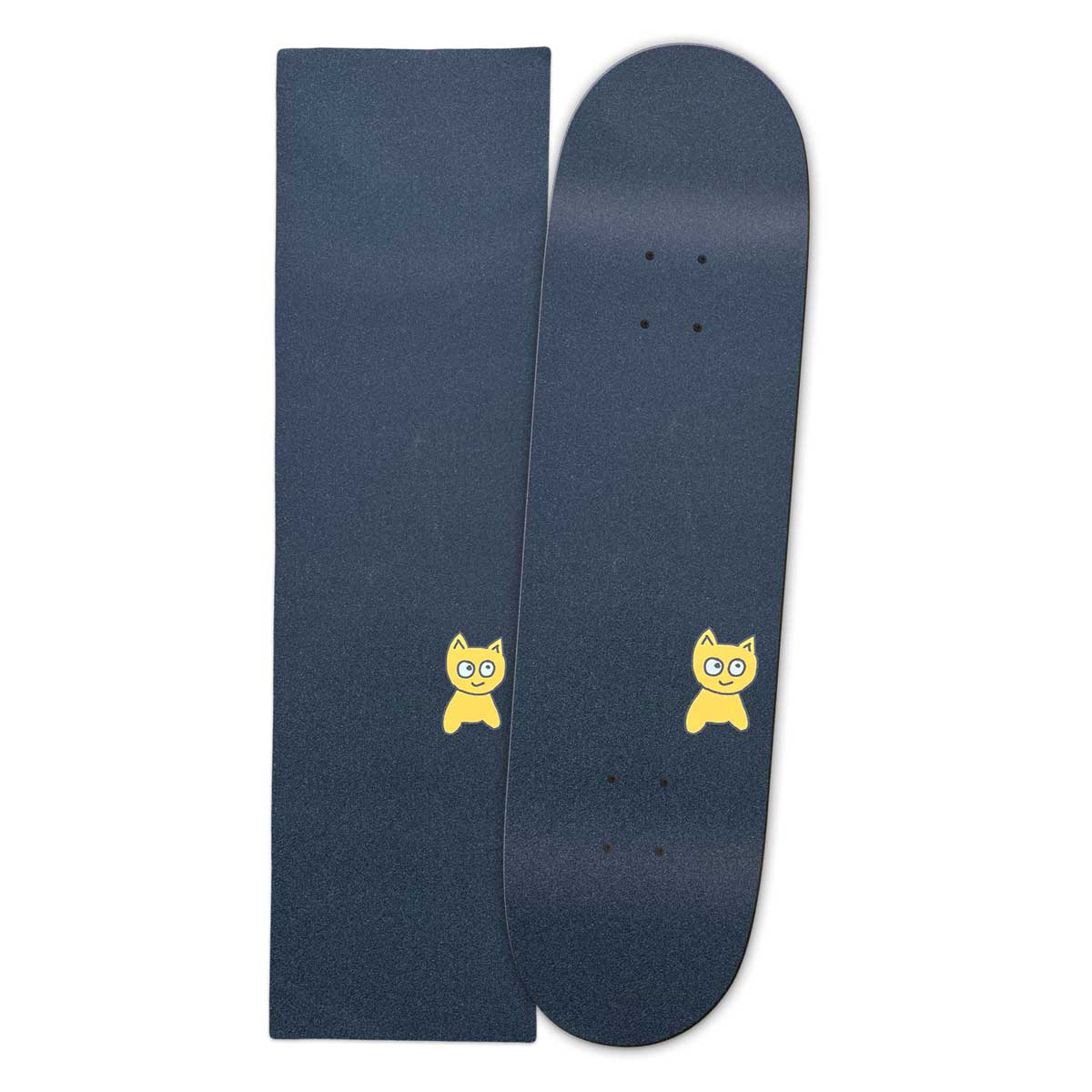 Big Cat Right Griptape - Meow Skateboards