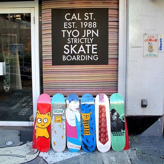 California Street | Tokyo, Japan - Meow Skateboards