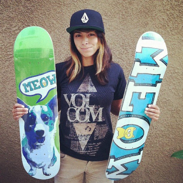 Chelsea Castro 10 Tricks - Meow Skateboards