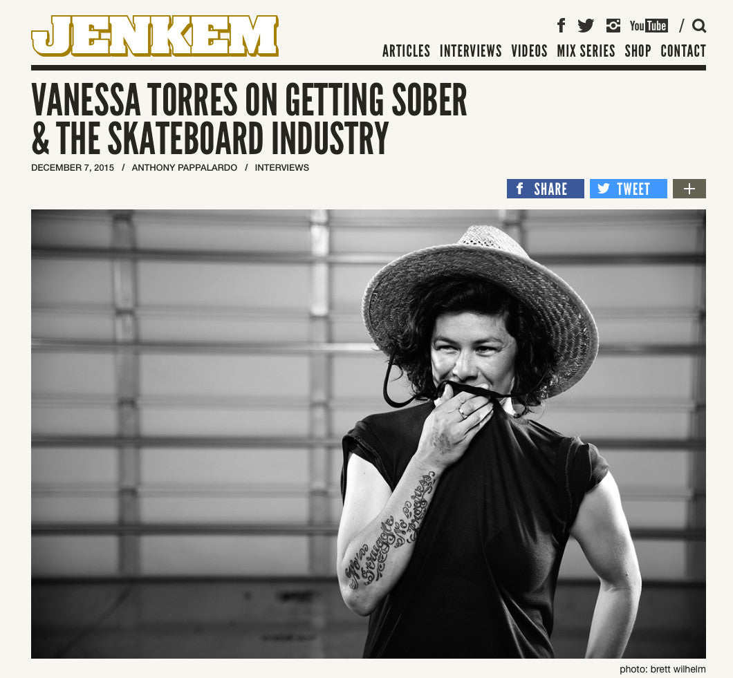Jenkem | Vanessa Torres Interview - Meow Skateboards