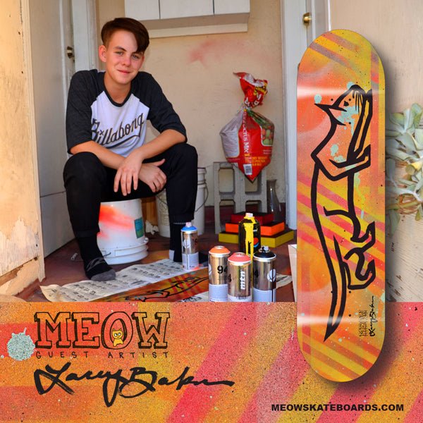 Guest Artist | Lacey Baker - Meow Skateboards