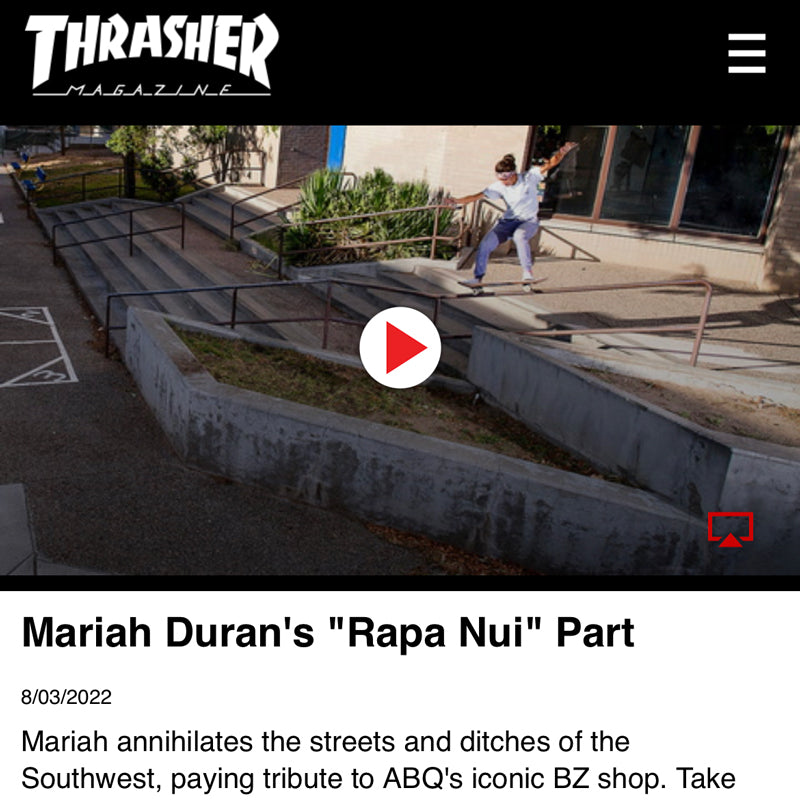 Mariah Duran's "Rapa Nui" Video