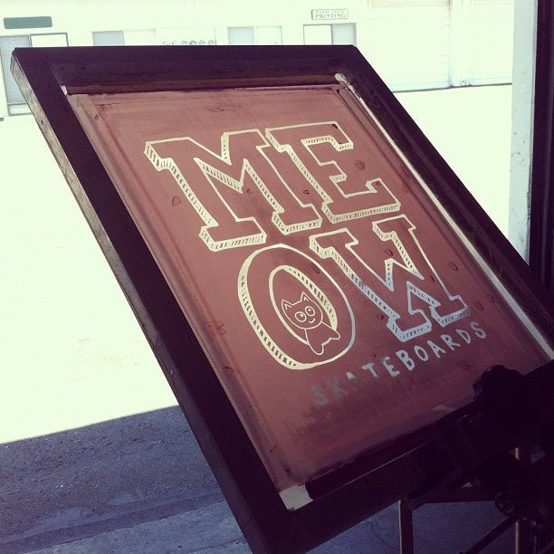 T-Shirt Printing in the Works! - Meow Skateboards