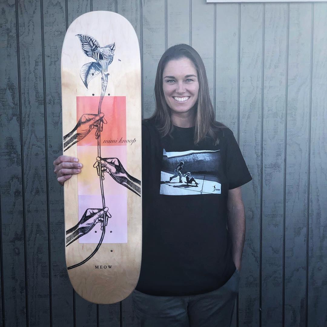 Mimi Knoop Guest Pro! - Meow Skateboards