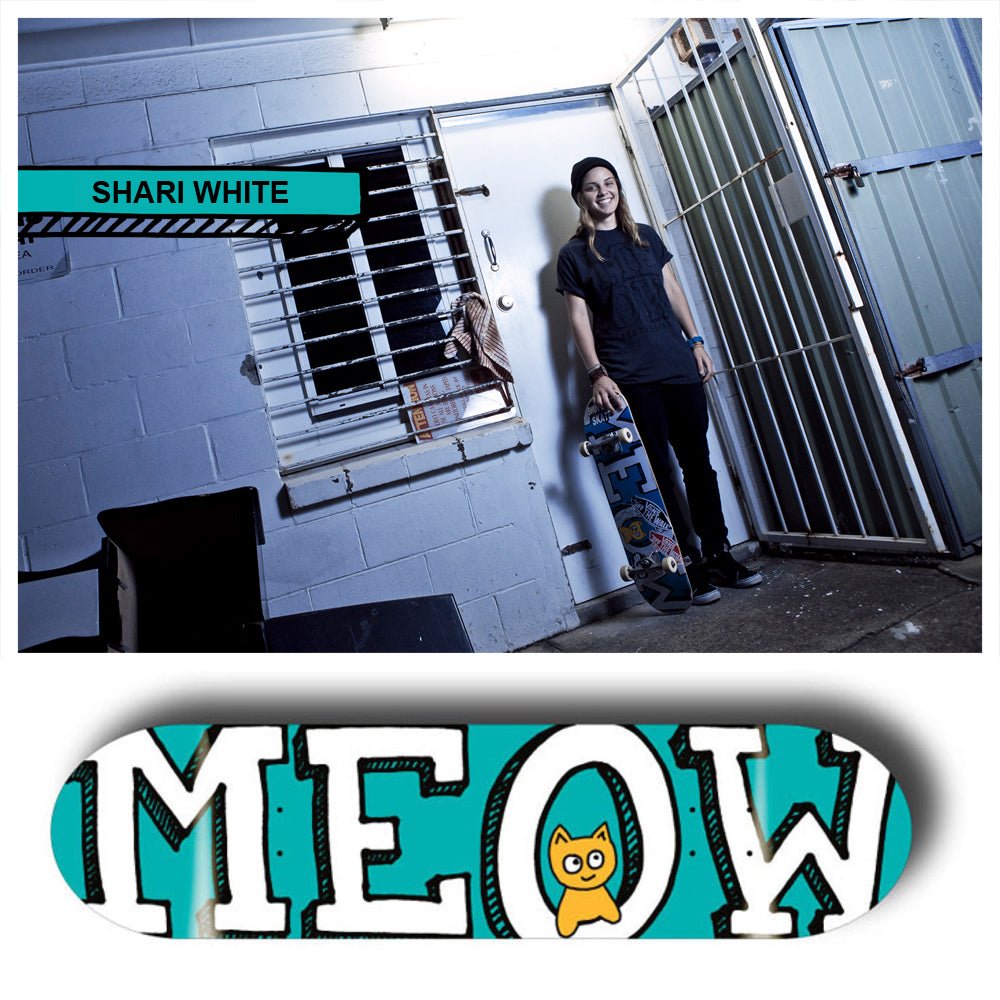 Welcome to the Team Shari! - Meow Skateboards