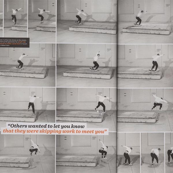 Thrasher | Hot Shots Tour Article - Meow Skateboards