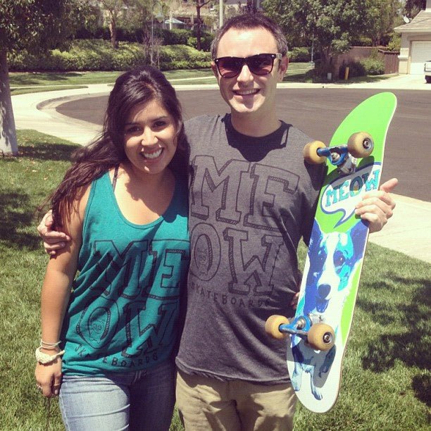 1st Customers! - Meow Skateboards