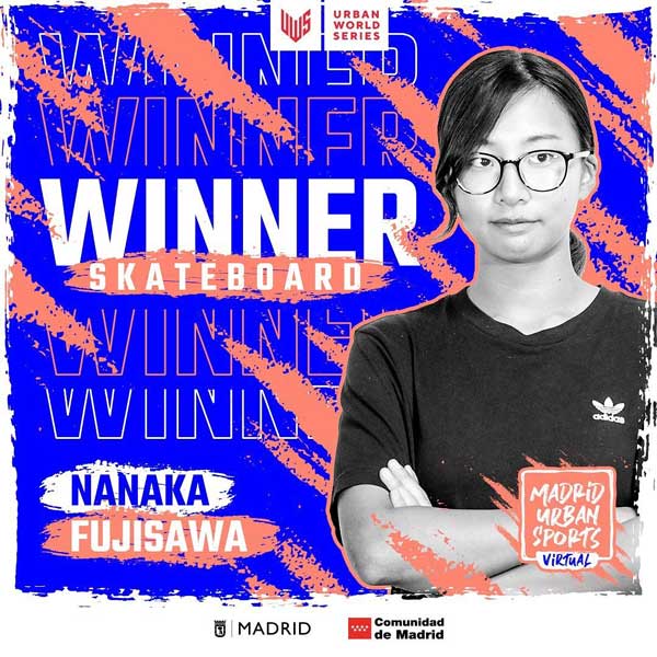 Nanaka Fujisawa Wins Urban World Series - Meow Skateboards