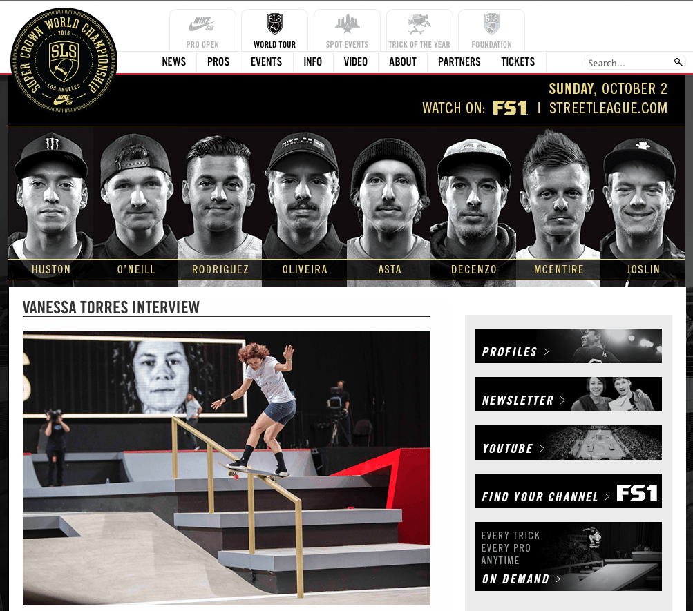 Vanessa Torres | SLS Interview - Meow Skateboards