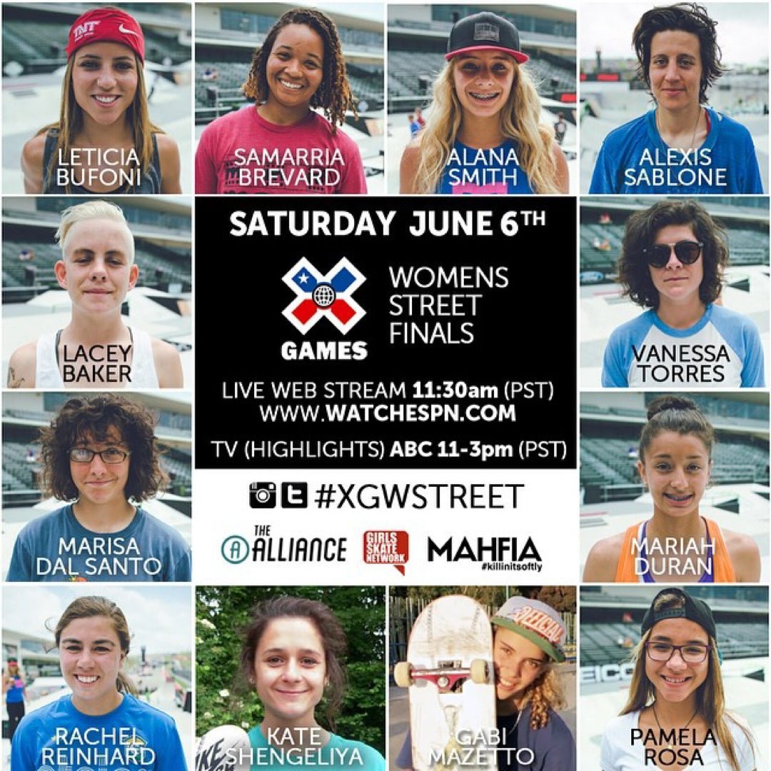 X Games Womens Street 2015 - Meow Skateboards