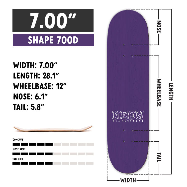7.00" [700D]