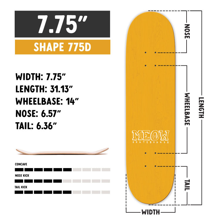 7.75" [775D]