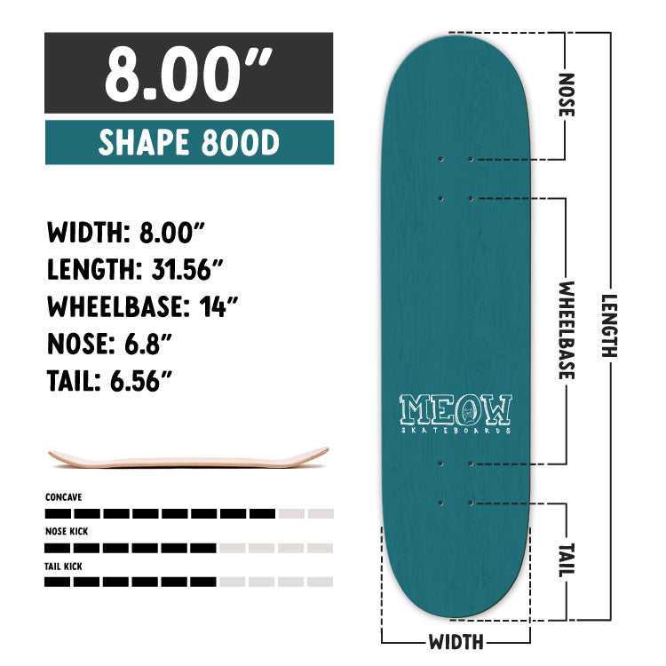 8.00" [800D]