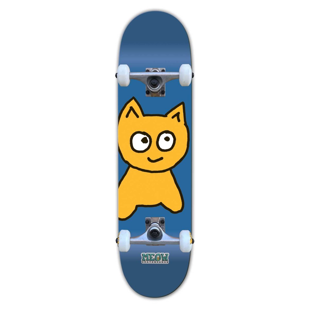 Big Cat [Navy] Complete - 8.25" - Meow Skateboards