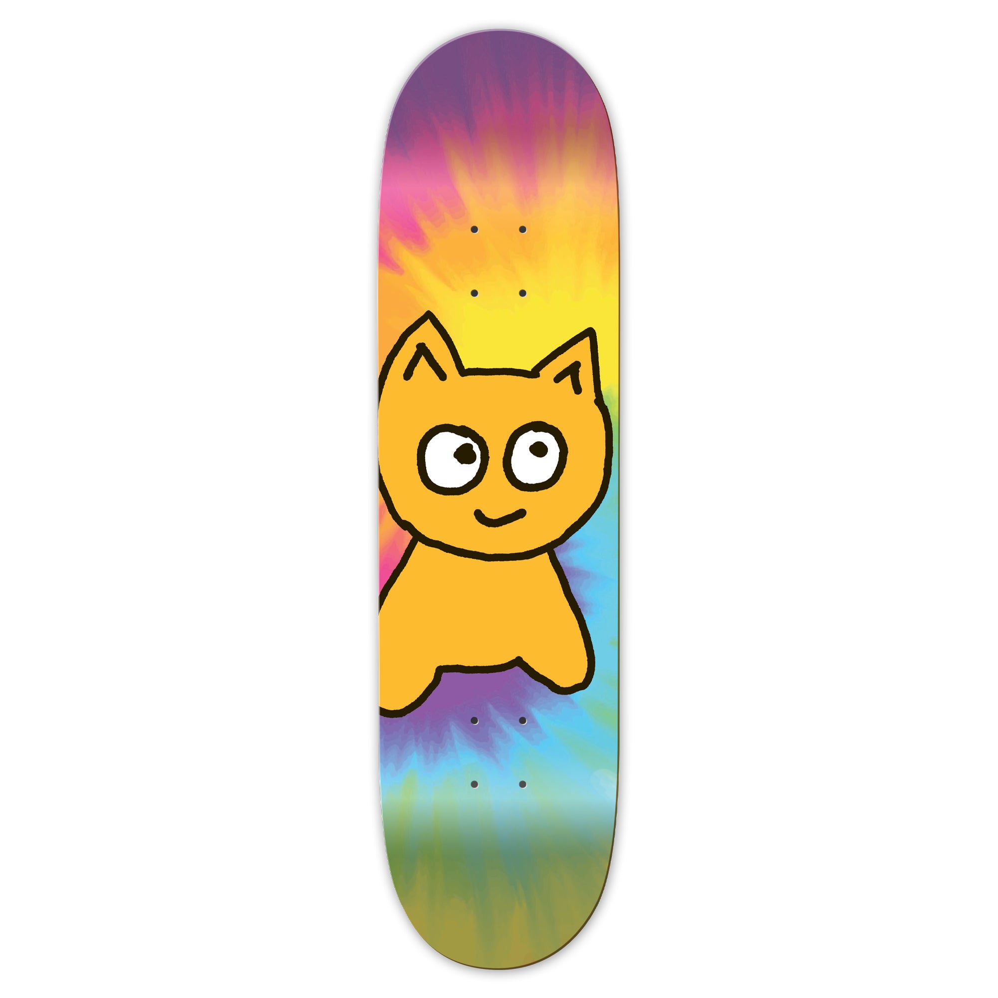 Big Cat [Tie Dye] - Youth - Meow Skateboards