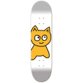 Big Cat [White] Deck - 7.75" - Meow Skateboards