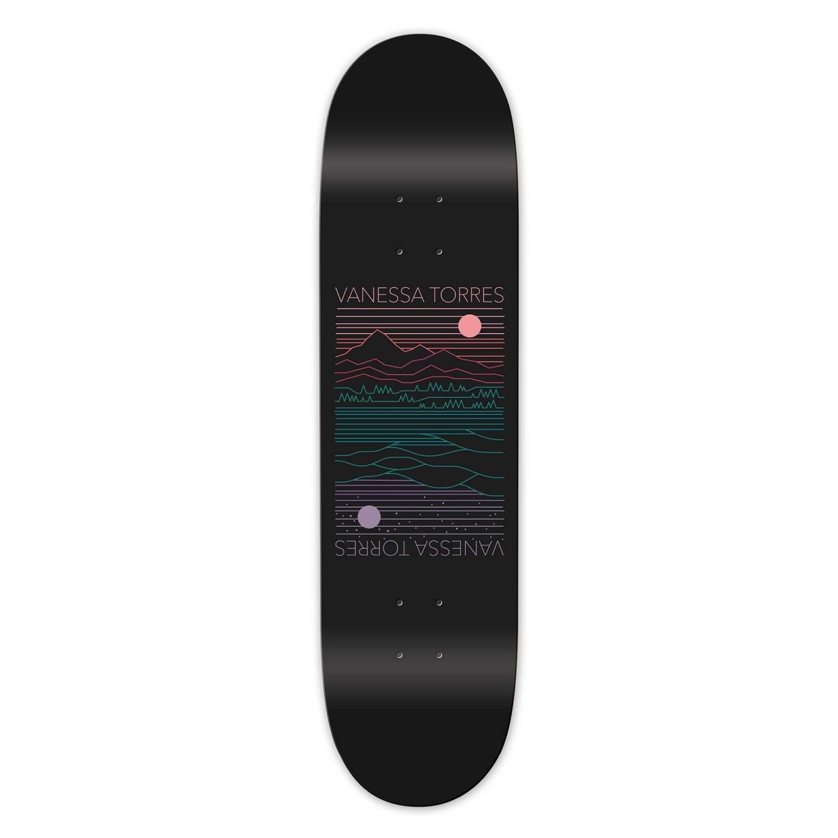 Logo Deck [Purple] | Meow Skateboards