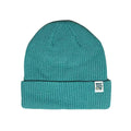 Stacked Cuff Beanie [Teal] - Meow Skateboards