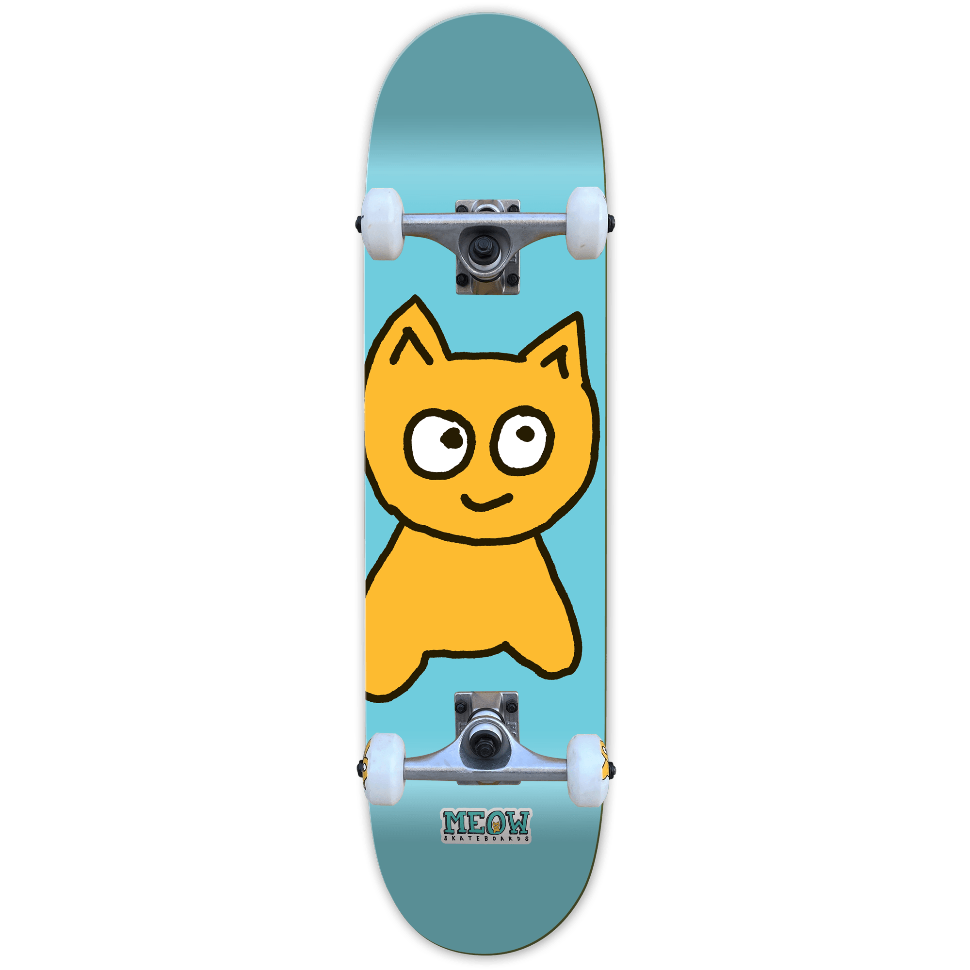 Big Cat [Blue] Complete - 8.00" - Meow Skateboards