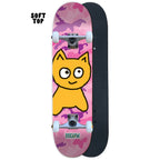 Big Cat [Camo Pink] Complete - 7.25" SOFT TOP - Meow Skateboards