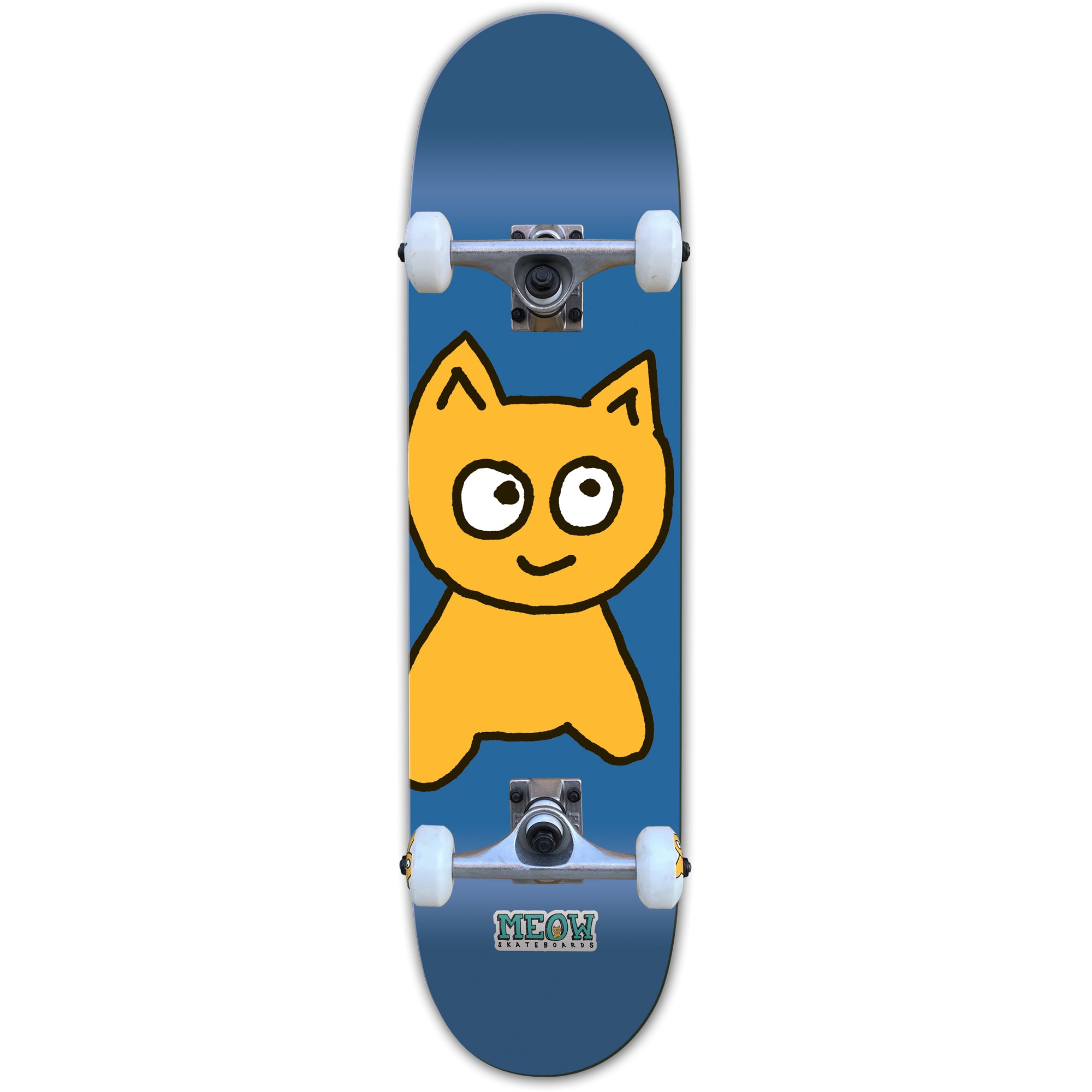 Big Cat [Navy] Complete - 8.25" - Meow Skateboards