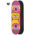 Big Cat [Pink] Complete - 7.25" SOFT TOP - Meow Skateboards