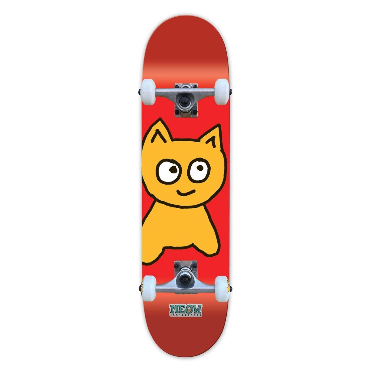 Big Cat [Red] Complete - 6.75" Mini - Meow Skateboards