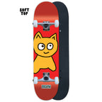 Big Cat [Red] Complete - 6.75" SOFT TOP - Meow Skateboards