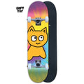 Big Cat [Tie Dye] Complete - 7.25" SOFT TOP - Meow Skateboards