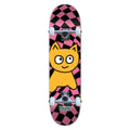 Big Cat Checker Twist [Pink] Complete - 6.50" Mini - Meow Skateboards