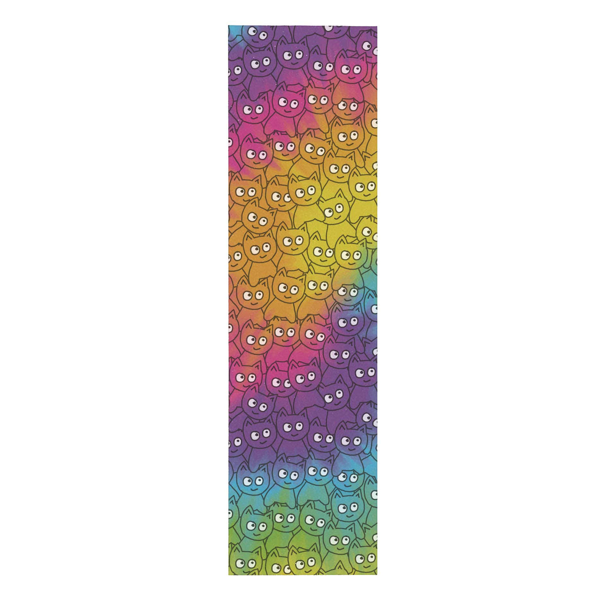Sticker Pile Tie Dye Griptape