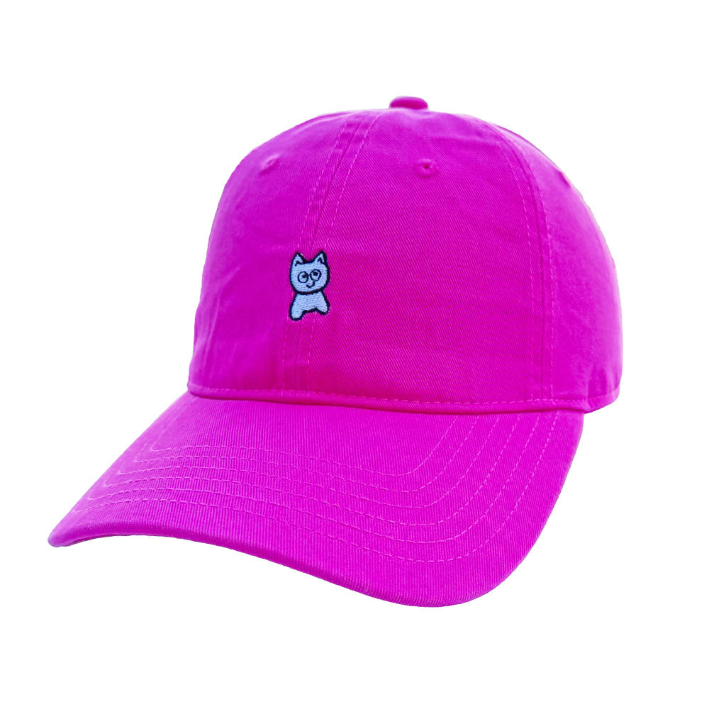 Meow Unstructured Hat [Hot Pink]