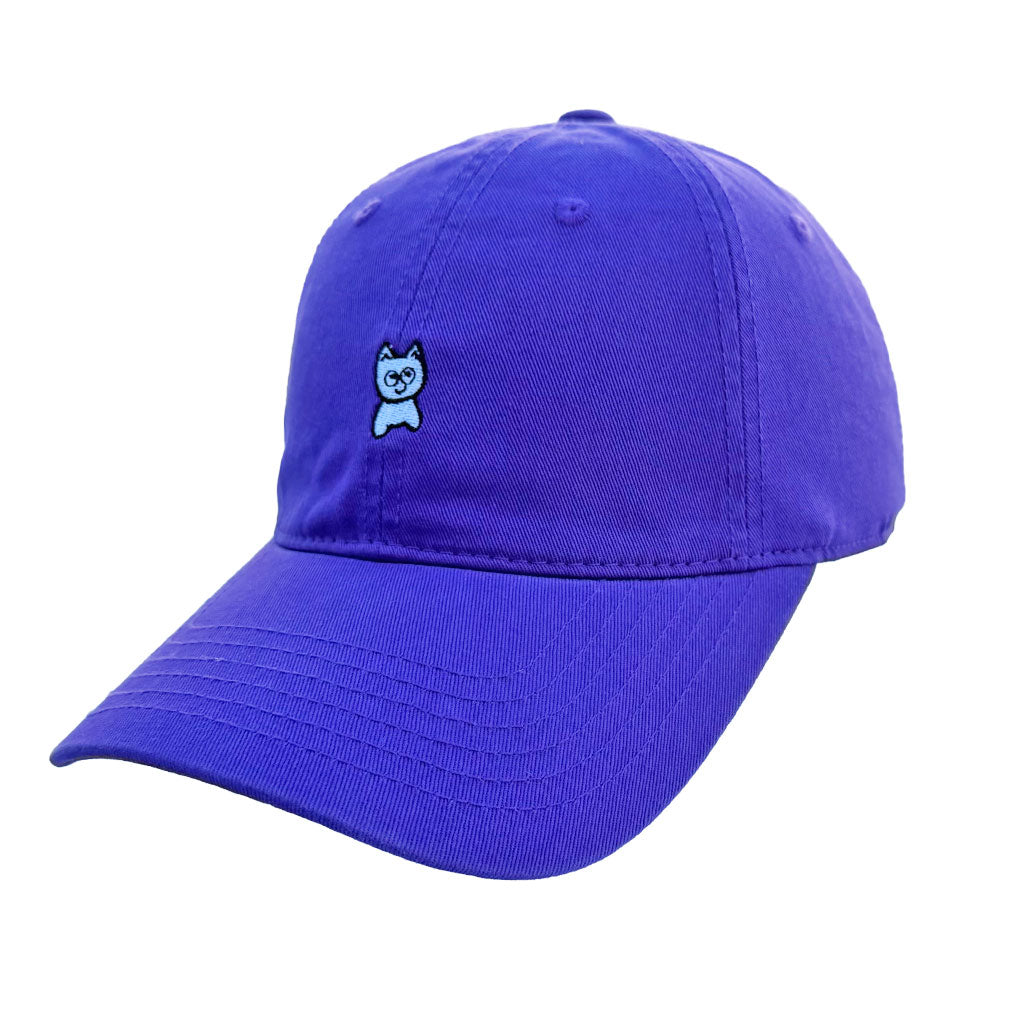 Meow Unstructured Hat [Purple]