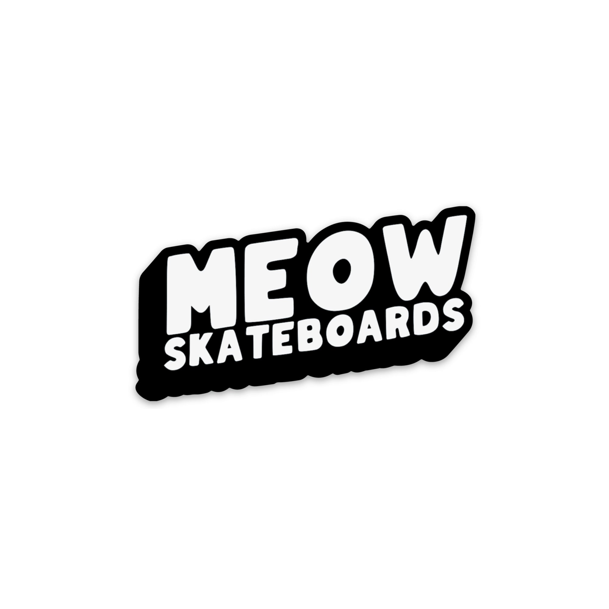 Cast Sticker - Meow Skateboards
