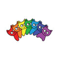 Big Cat Rainbow Sticker (7 - Pack) - Meow Skateboards