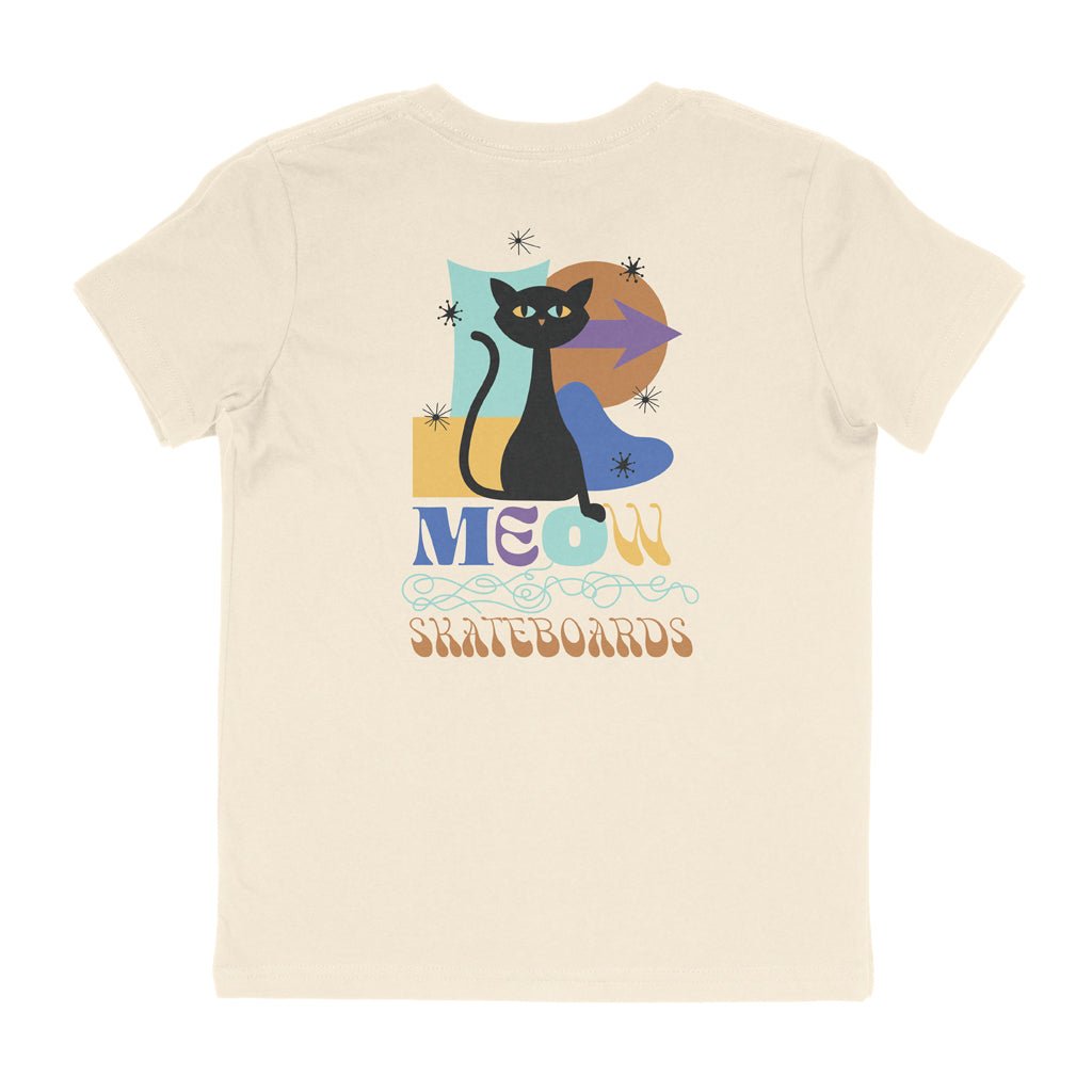 YOUTH | Yarnball Tee [Natural] - Meow Skateboards