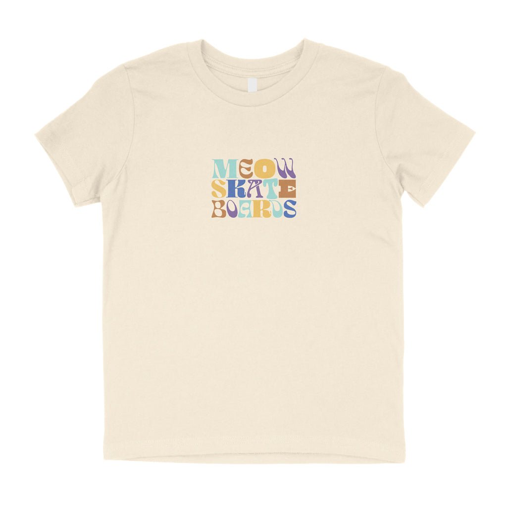 YOUTH | Yarnball Tee [Natural] - Meow Skateboards