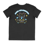 YOUTH | Tuna Cat Tee [Black] - Meow Skateboards