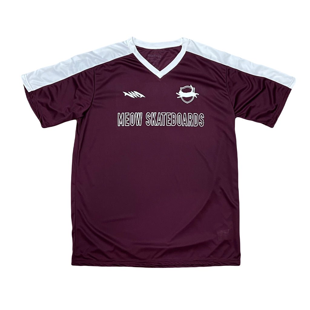 Team Jersey [Maroon] - Meow Skateboards
