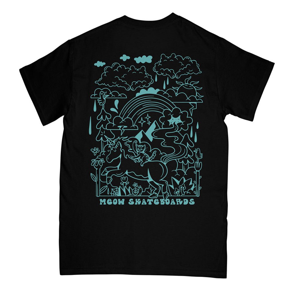 Dream Tee [Black] - Meow Skateboards
