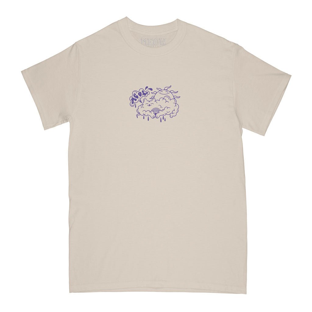 Dream Tee [Natural] - Meow Skateboards