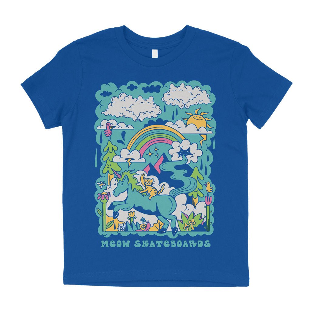 YOUTH | Dream Tee [True Royal] - Meow Skateboards