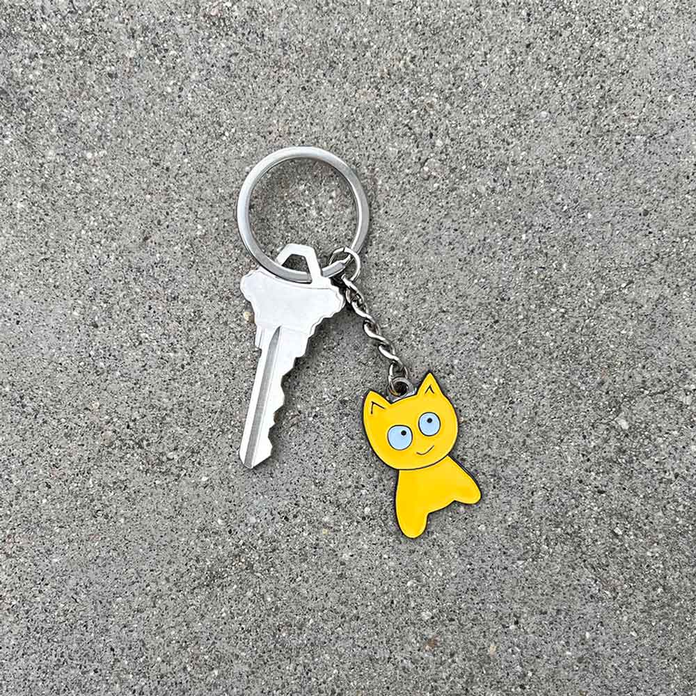 Big Cat Keychain | Meow Skateboards