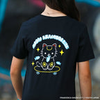 YOUTH | Tuna Cat Tee [Black] - Meow Skateboards
