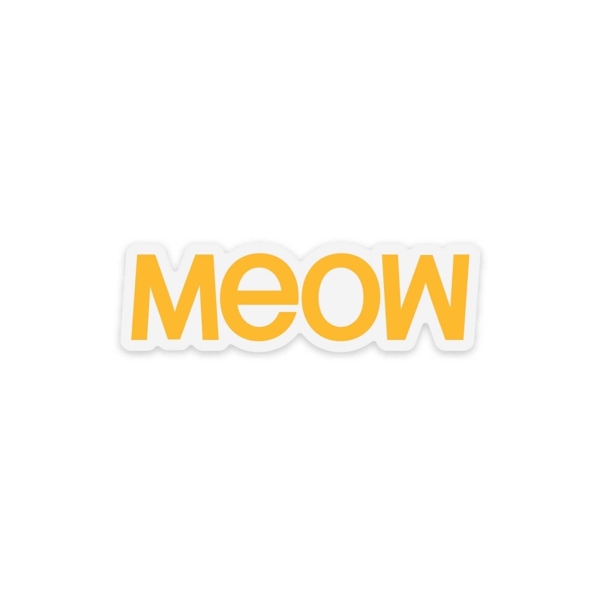 Metric Sticker - Meow Skateboards