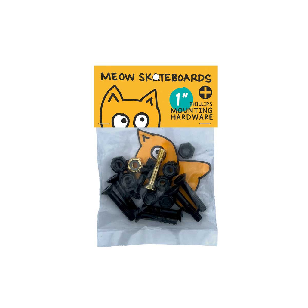 Mounting Hardware [Phillips] - Meow Skateboards