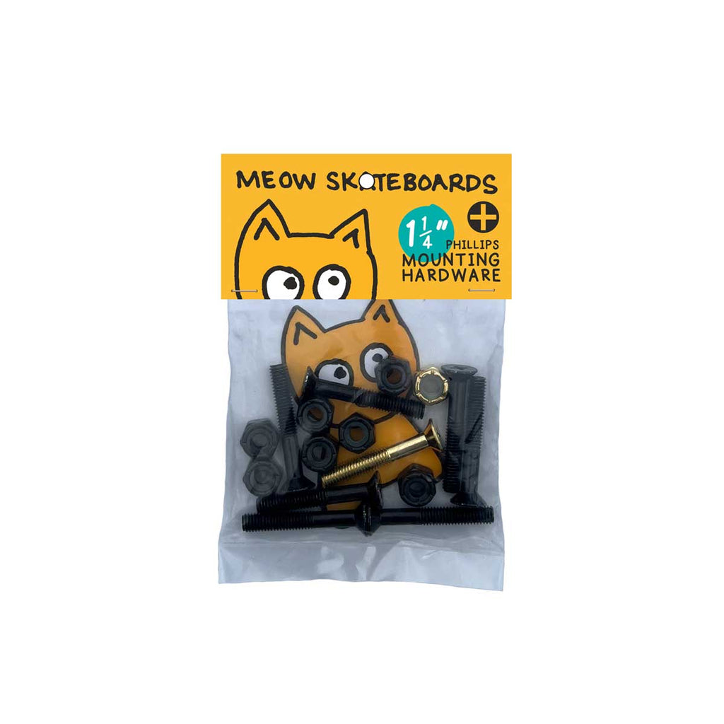 Mounting Hardware [Phillips] - Meow Skateboards