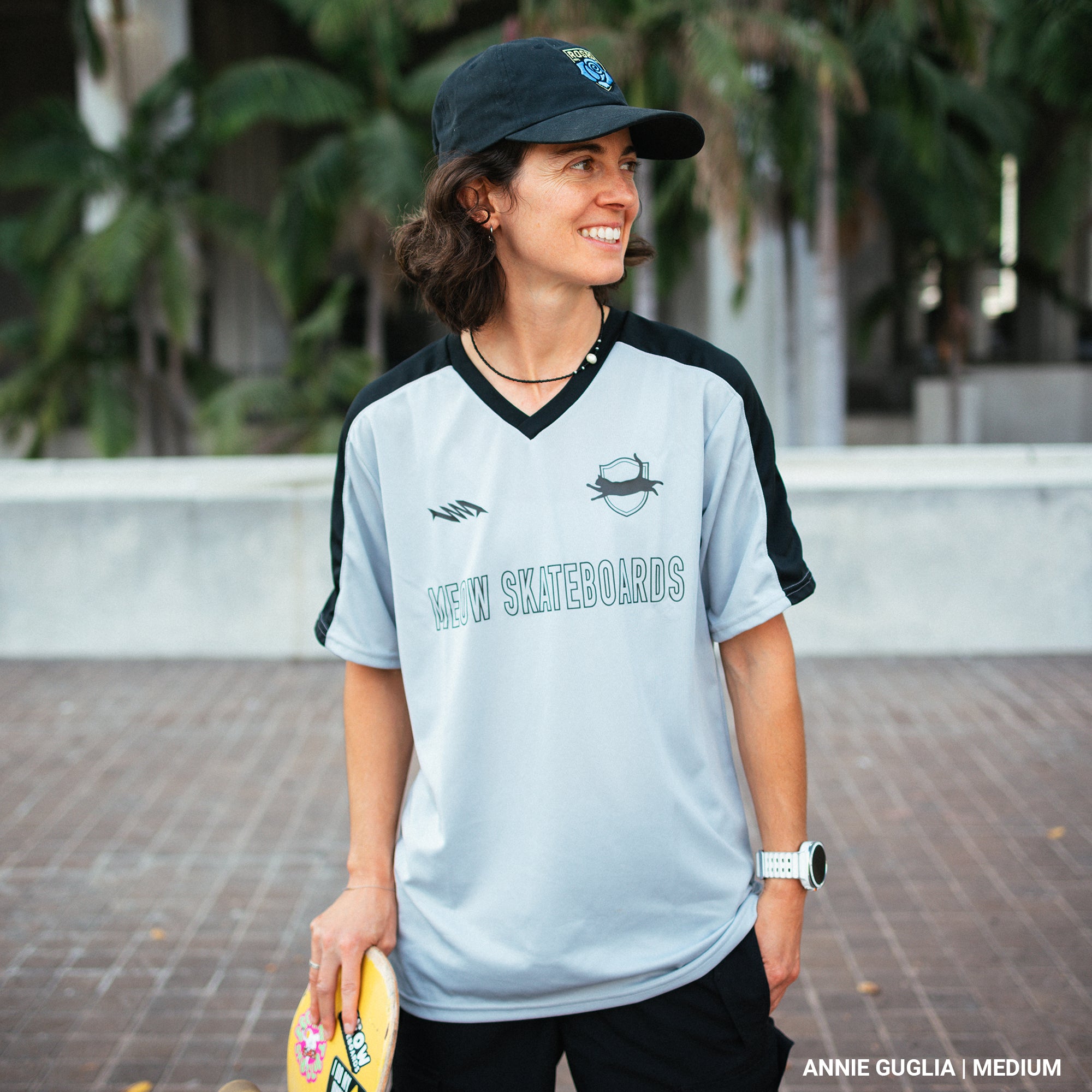Team Jersey [Silver] - Meow Skateboards