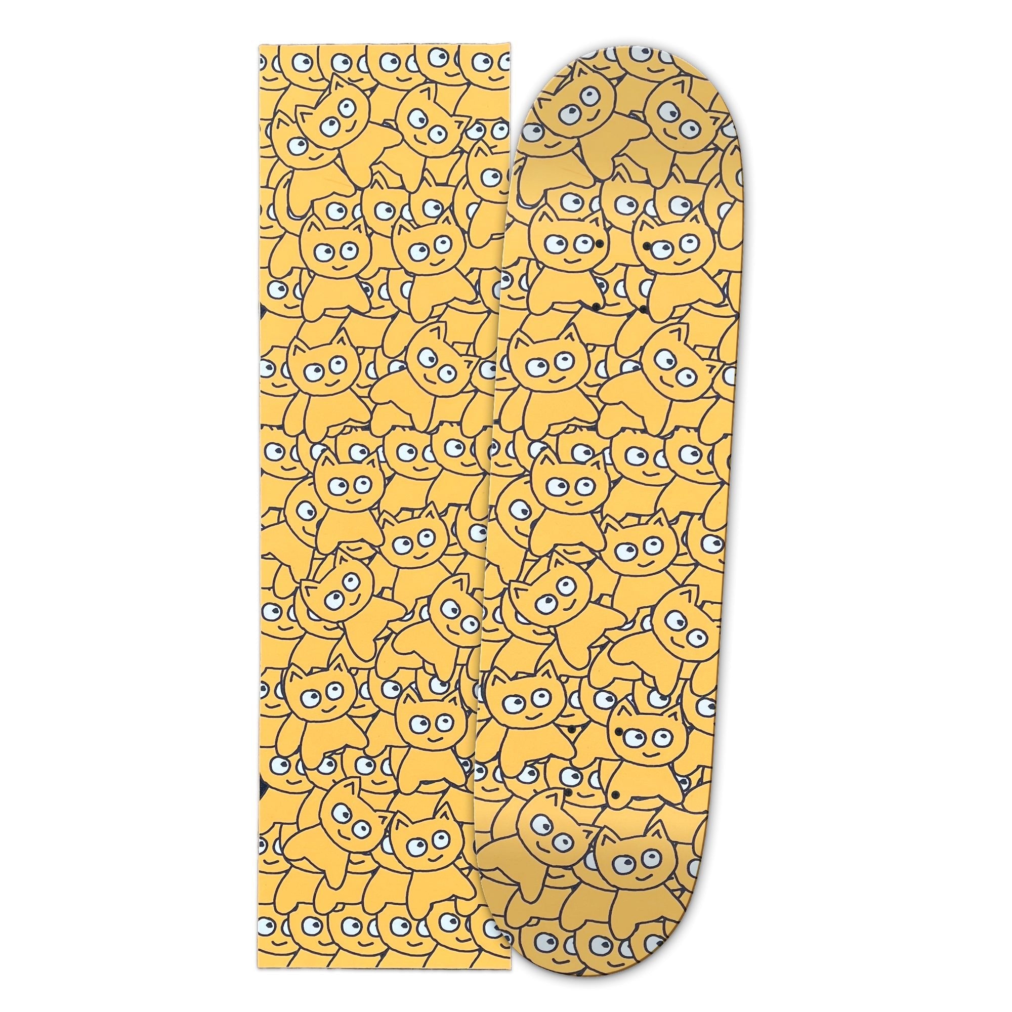 Sticker Pile OG Griptape - Meow Skateboards